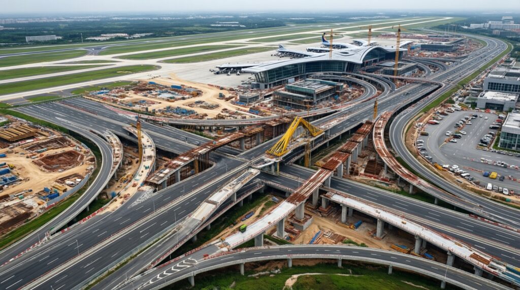 Актуальные инфраструктурные проекты Красноярского края: что строят и когда сдадут - иллюстрация