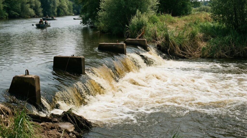 Енисей и его берега: паводковая обстановка, укрепления и благоустройство набережных - иллюстрация