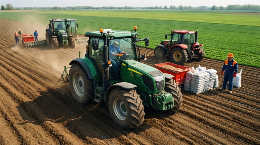 Сельское хозяйство: посевная/уборочная, цены на продукцию и ситуация в хозяйствах - иллюстрация